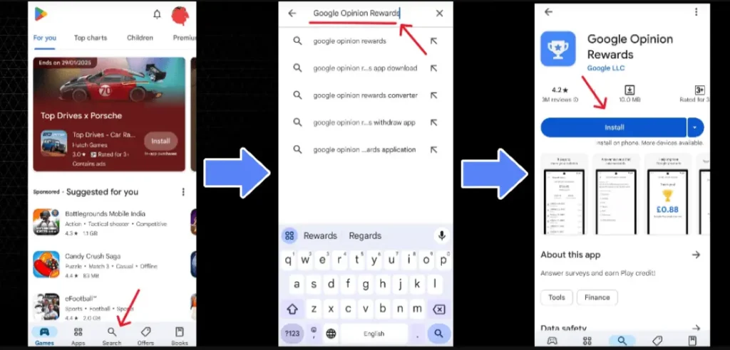 Google Opinion Rewards se Paise Kaise Kamaye 2025