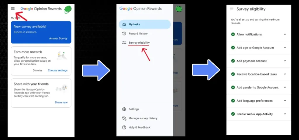 Google Opinion Rewards s